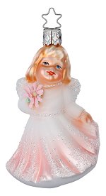 Lovely Companion Angel<br>Inge-glas Ornament